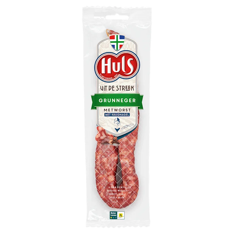 Huls Groninger metworst