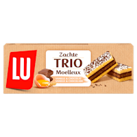 Lu Zachte Trio cake