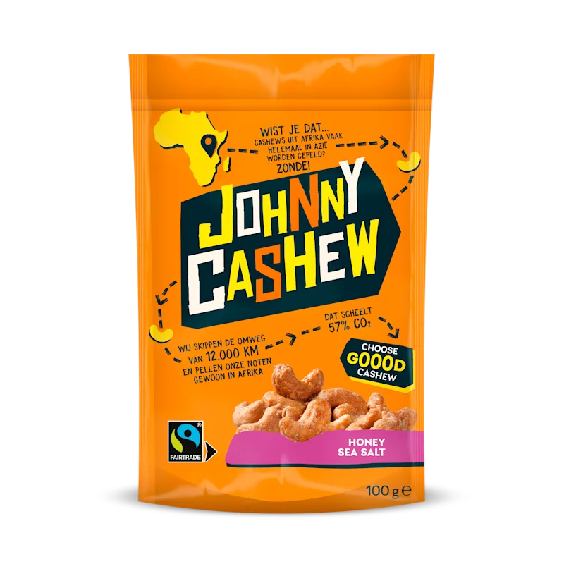 Johnny Cashew Honing zeezout