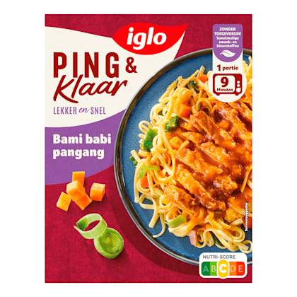 Ping & Klaar Babi Pangang met Bami