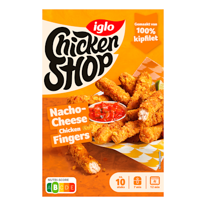 Chicken shop nacho cheese fingers