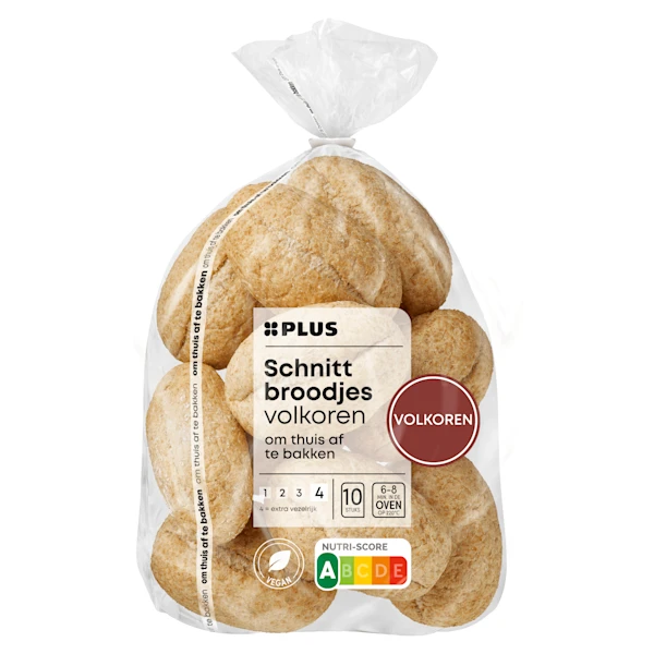 PLUS Schnittbroodjes volkoren