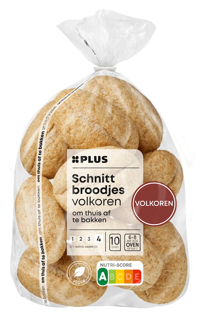 PLUS Schnittbroodjes volkoren