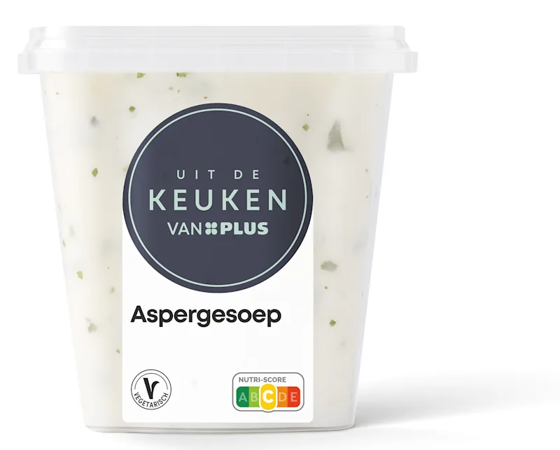 Uit de keuken van PLUS Aspergesoep