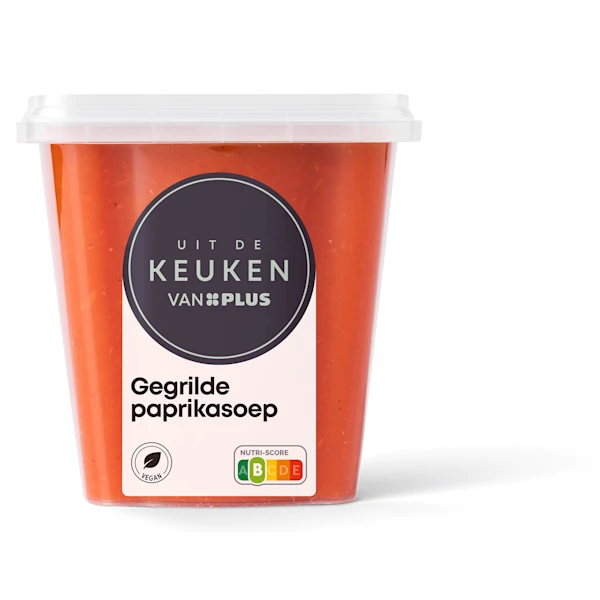 Uit de keuken van PLUS Gegrilde paprikasoep
