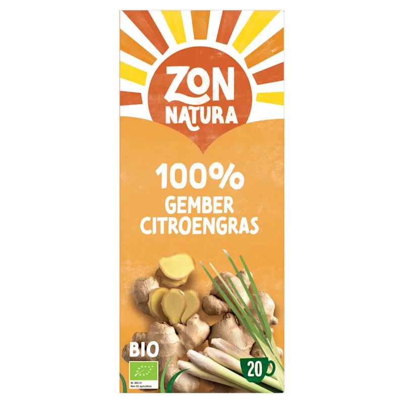Zonnatura Thee gember 100% bio