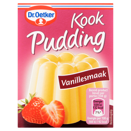 Kookpudding vanillesmaak