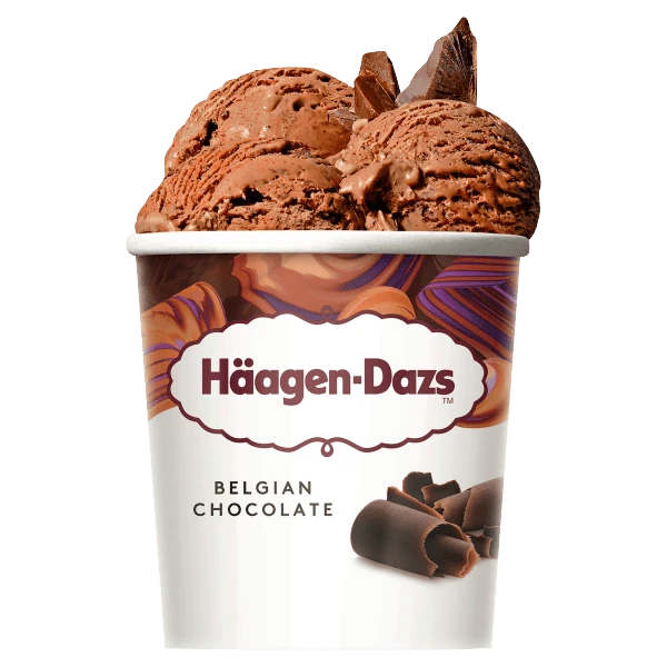 Haagen Dazs Belgian Chocolate roomijs