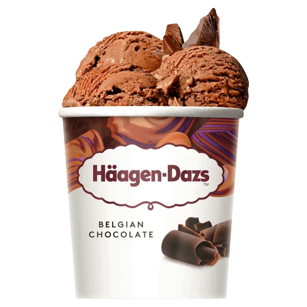 Haagen Dazs Belgian Chocolate roomijs