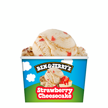 Ijs Strawberry Cheesecake Fairtrade