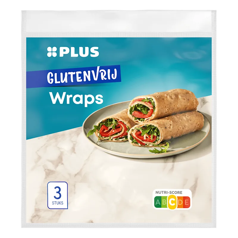 PLUS Glutenvrije wraps 3 stuks