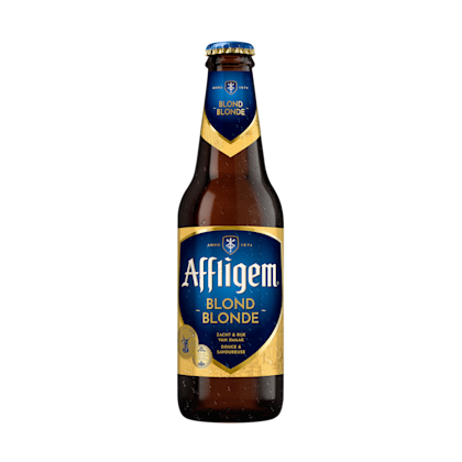 Blond bier fles