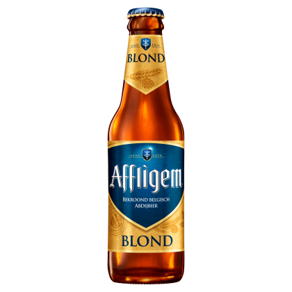 Blond bier fles