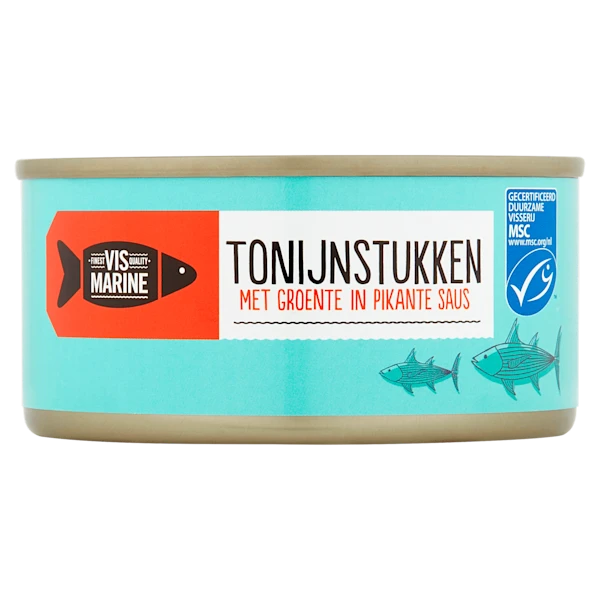 Vis Marine Tonijnstukken met groente MSC