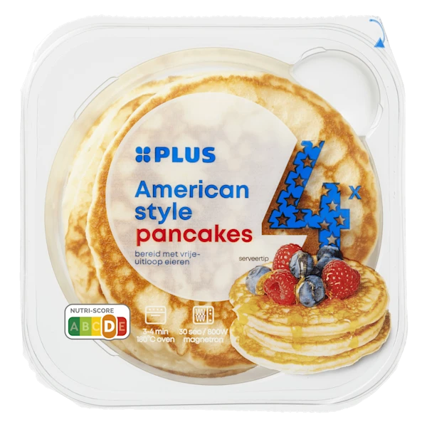 PLUS American pancakes