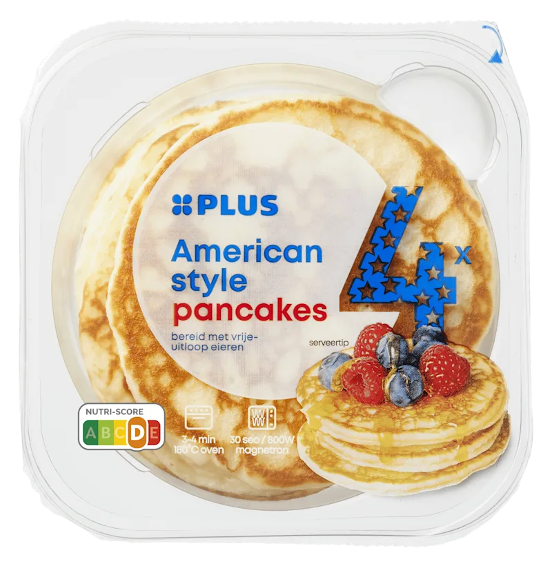 PLUS American pancakes