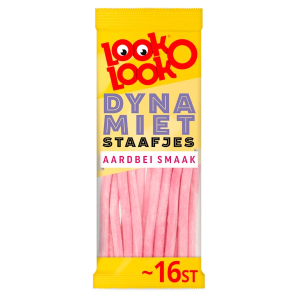 Look o Look Dynamietstaafjes aardbei