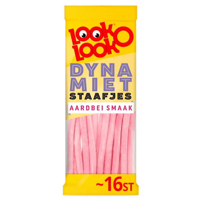 Look o Look Dynamietstaafjes aardbei