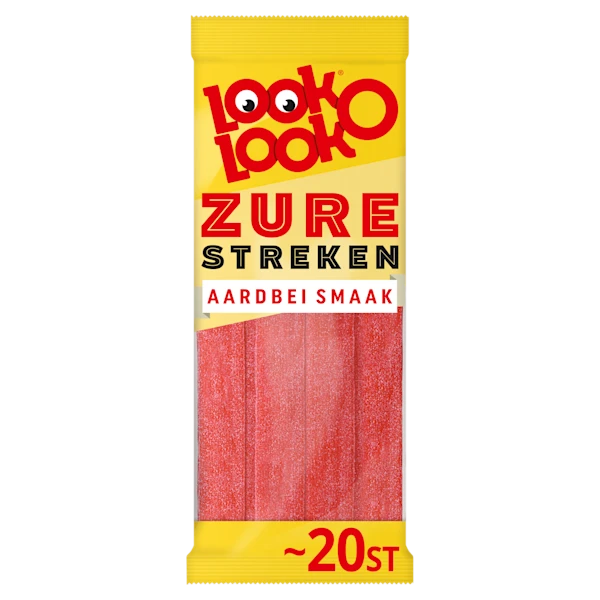Look o Look Look-O-Look Zure Streken Aardbei