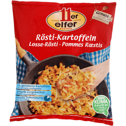 Voorgebakken losse Rösti