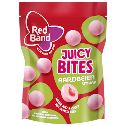 Juicy bites aardbei