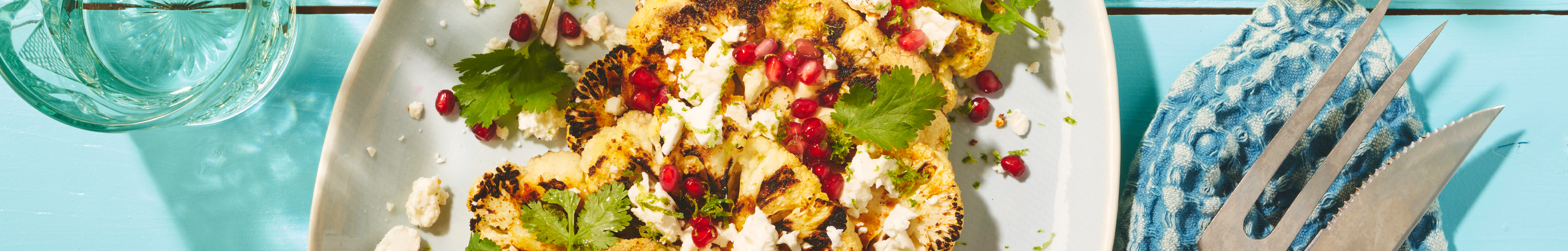 BBQ recepten bloemkool