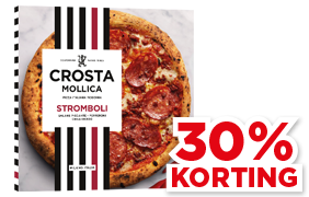 Crosta Molica product met 30% korting.