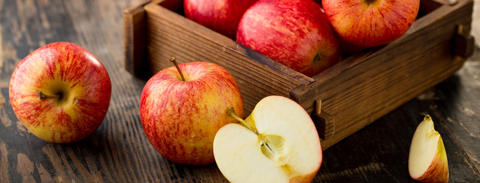 Elstar appels in het seizoen