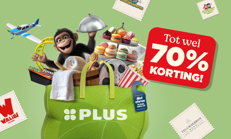 Spaar bij PLUS voor de leukste Dagjes Uit