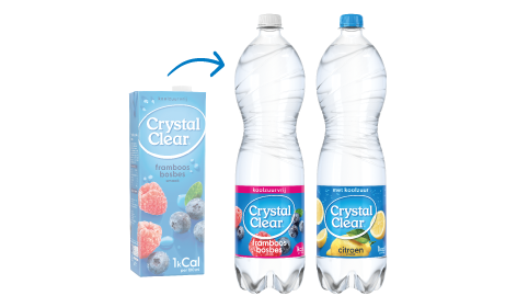 Crystal Clear nu in fles