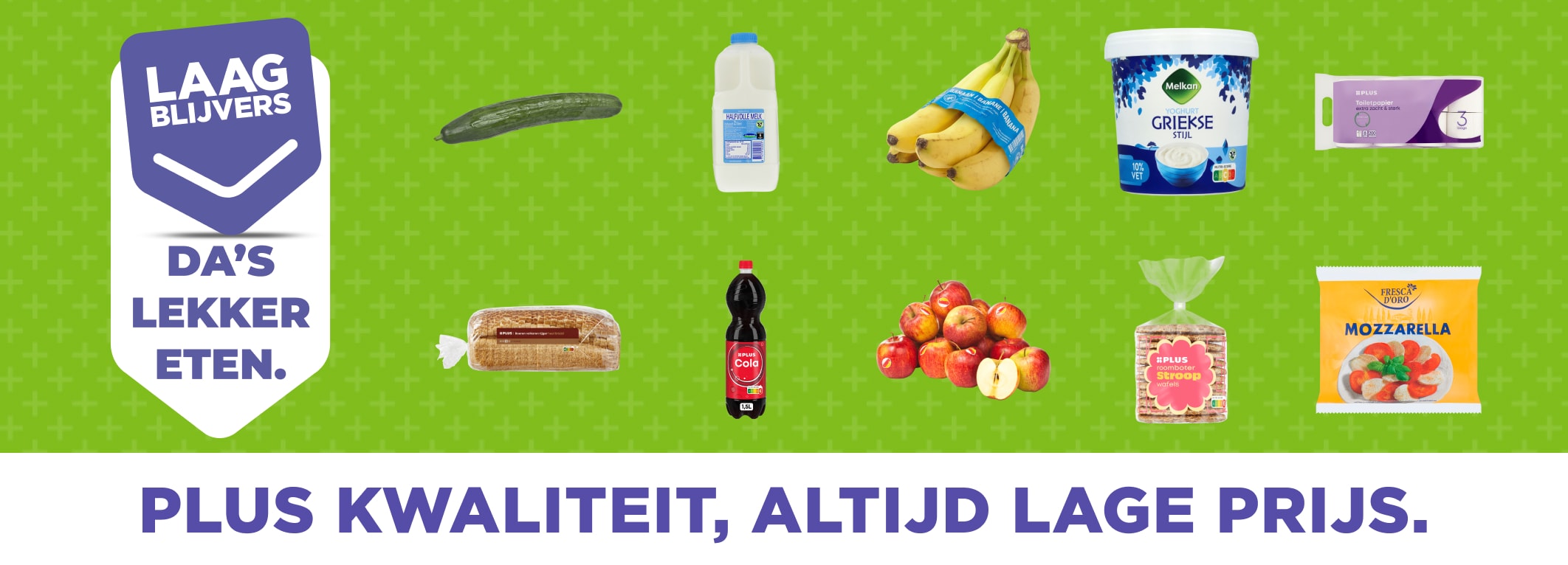 Laagblijvers logo met "Meest verkocht, altijd lage prijs".
