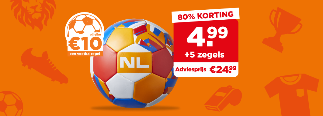 WK-ballen van de spaaractie met actiemechanisme