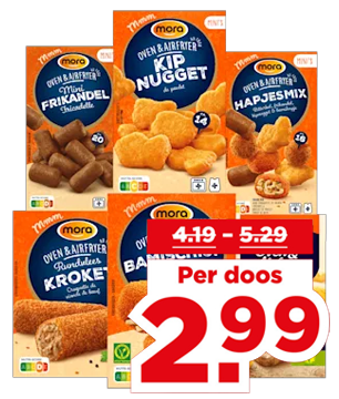 Mora aanbieding van deze week.