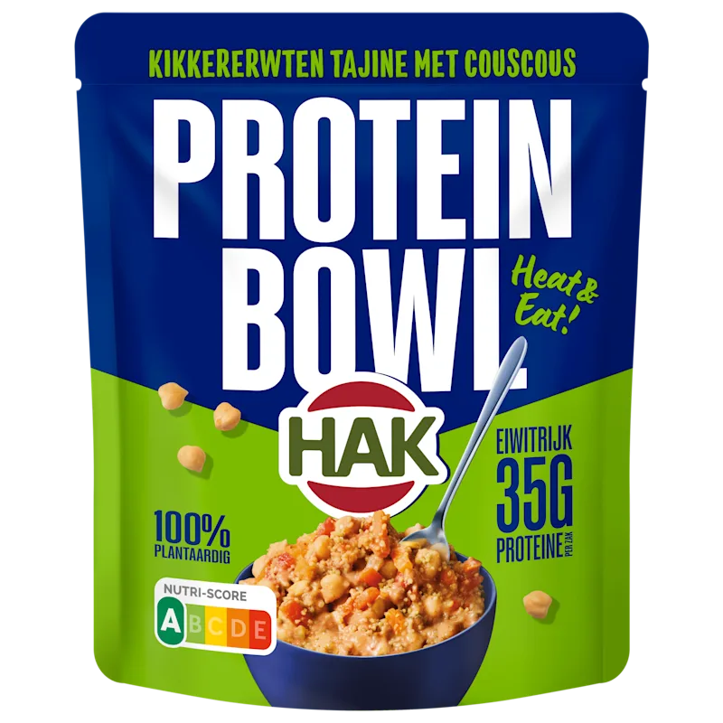 HAK Kikkererwten Tajine Protein Bowl 555g