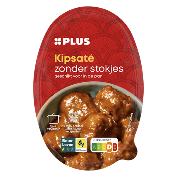 PLUS Kipsaté (zonder stokjes)