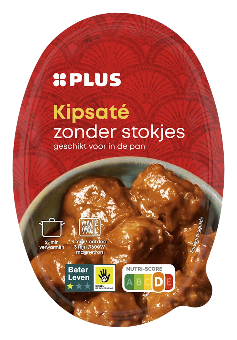 PLUS Kipsaté (zonder stokjes)