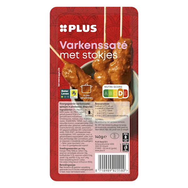 PLUS Varkenssaté