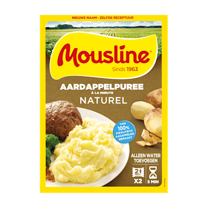 Aardappelpuree á la minute Naturel