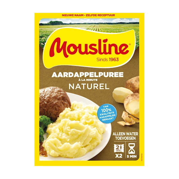 Mousline Aardappelpuree á la minute Naturel
