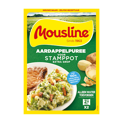 Aardappelpuree voor Stamppot