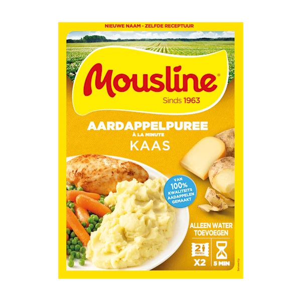 Mousline Aardappelpuree Kaas