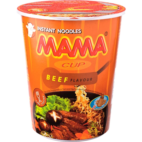 Mama Instant Cup Noedels Rundvlees