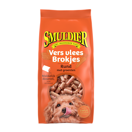 Vers vlees brokjes rund met groenten