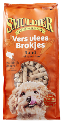 Vers vlees brokjes rund met groenten