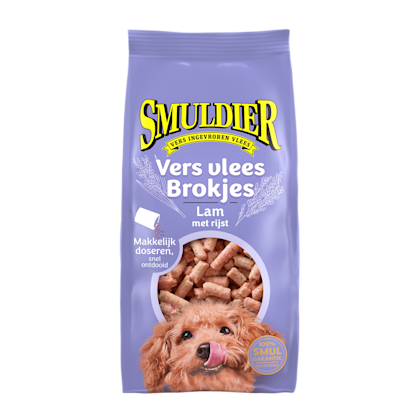 Vers vlees brokjes lam met rijst