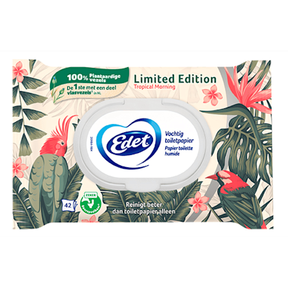 Limited edition vochtig toiletpapier