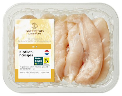 Kipfilethaasjes naturel