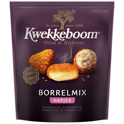 Kwekkeboom O&A Borrelmix hapjes