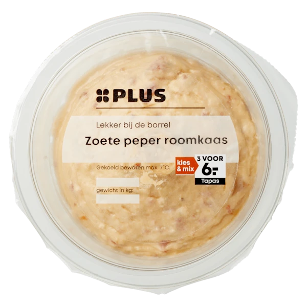PLUS Zoete peper roomkaas