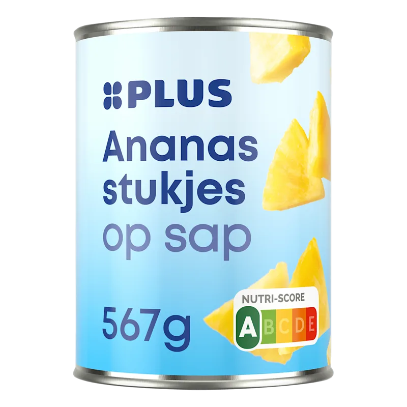 PLUS Ananasstukjes op sap